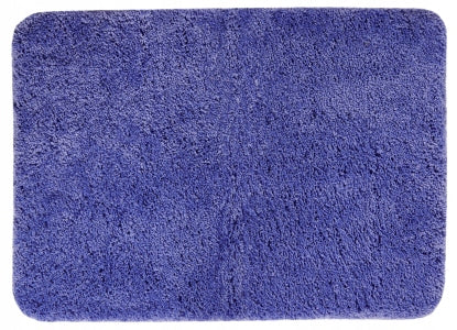 Bathroom Rug Purple Microfiber Anti-Slip Smooth 50x80 cm