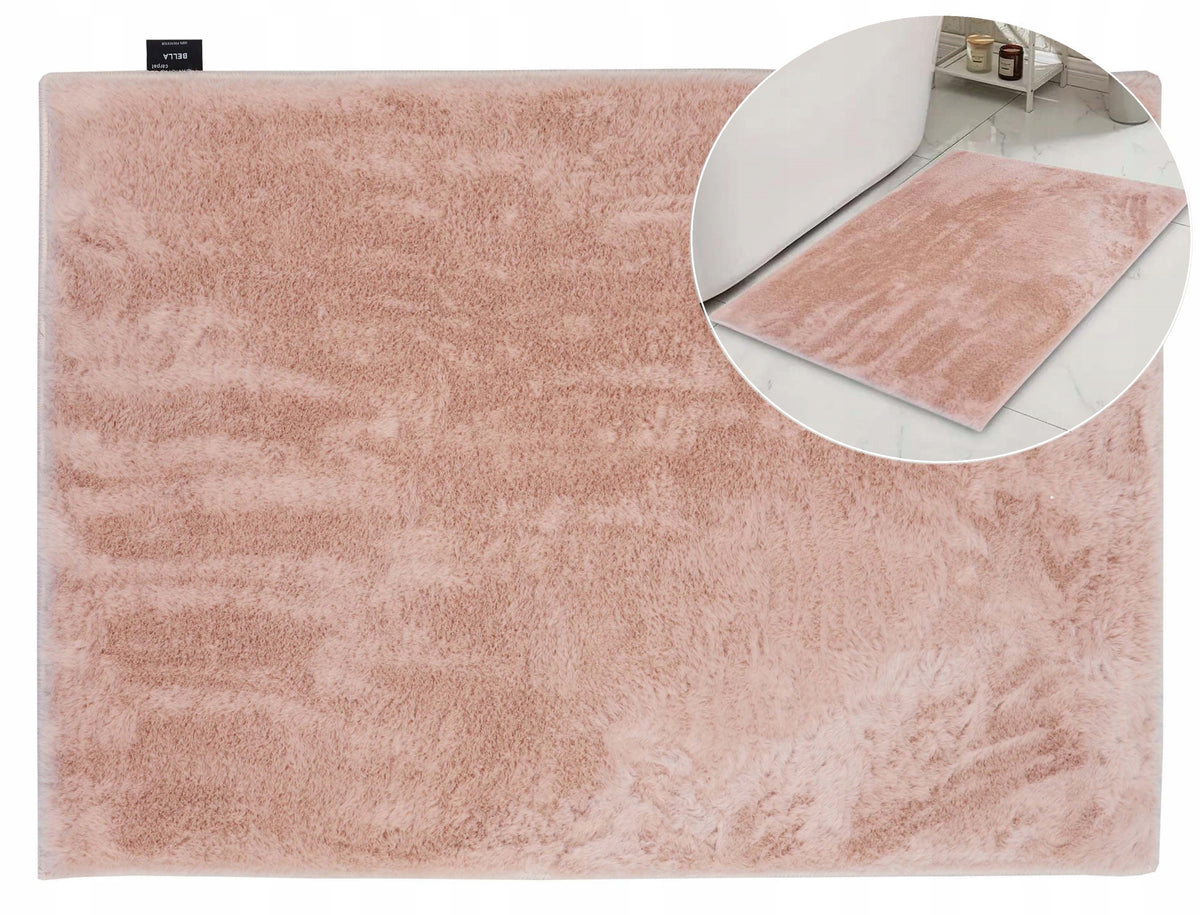 Bathroom Rug Soft Rabbit Anti-Slip Plush Powder 60x90 cm