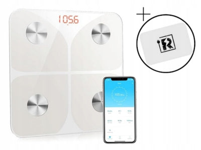 Bathroom scale with Modern Smart IOS and Android Up to 150 kg + FREEBIE