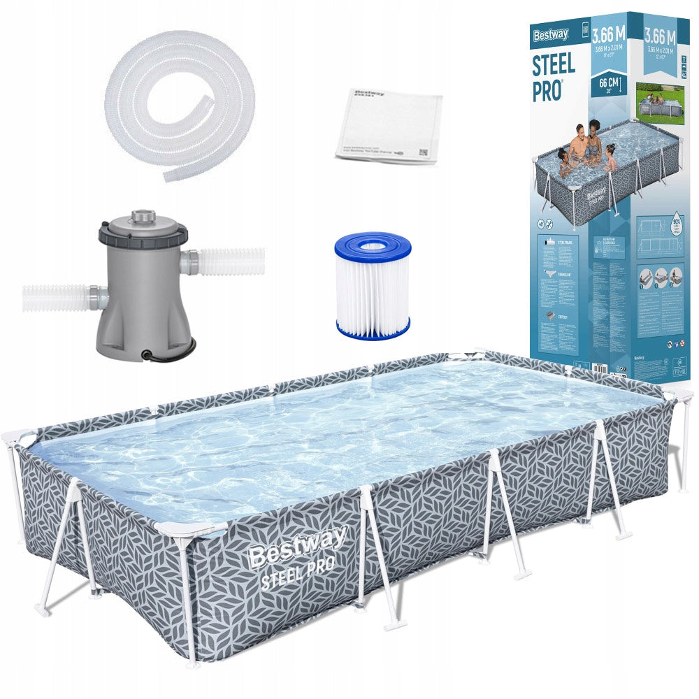 Bestway RACK pool 366x201x66cm 7in1 561FV