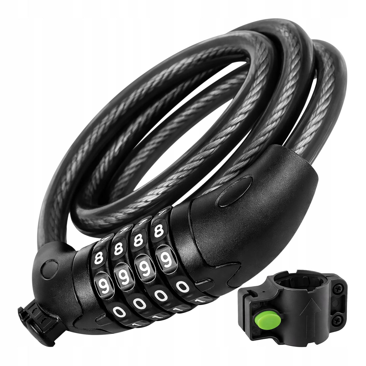 Bicycle Clasp Chain 120cm Security Bicycle Lock Cipher Code
