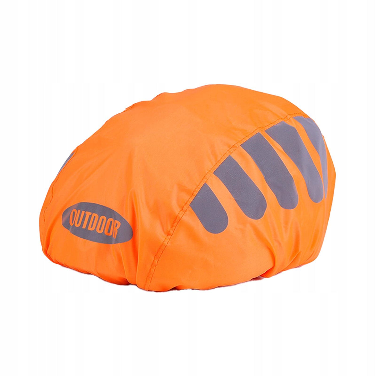 Bicycle Helmet Protection, Bicycle Helmet Cover, Light, Reflective Orange