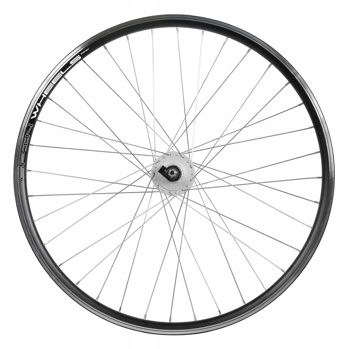 Bicycle Wheel Front 28 Inch Front Shimano 3W Black Conical Packaging status original