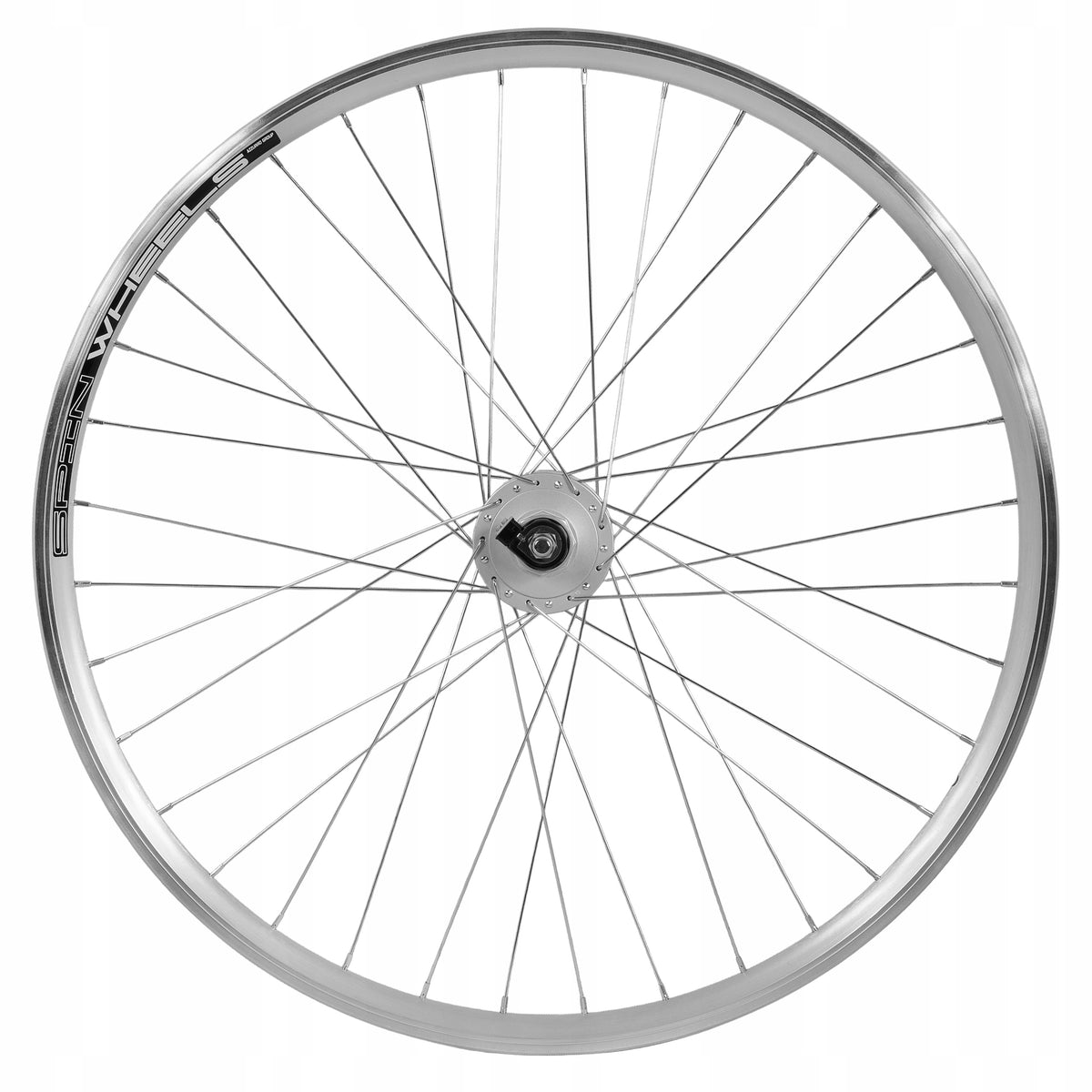 Bicycle Wheel Front 28 Inch Front Shimano Generator Silver Conical Packaging status original