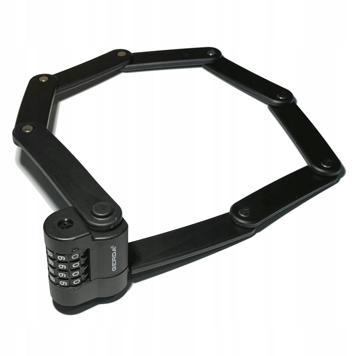 Bicycle lock GERDA FOLD COMBO 880V for cipher Color black
