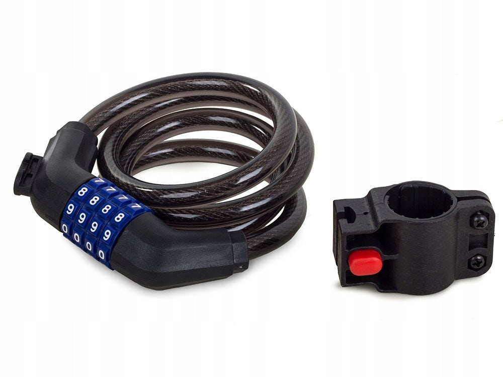 Bicycle lock for cipher safe lock Kind cord