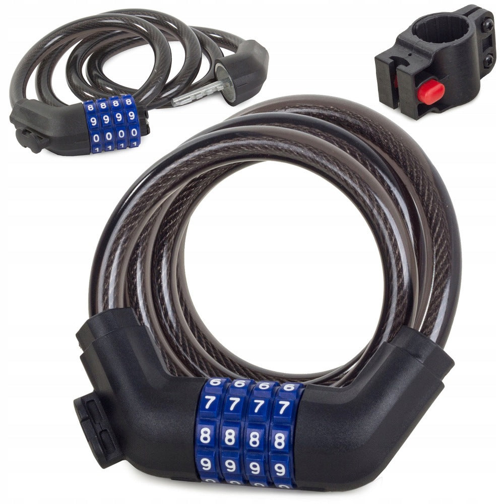 Bicycle lock for cipher safe lock