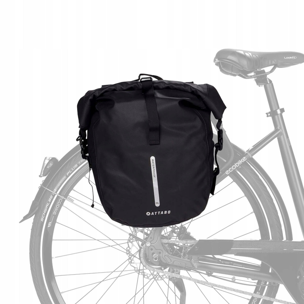 Bicycle pouch ATTABO APB-295 20 l black