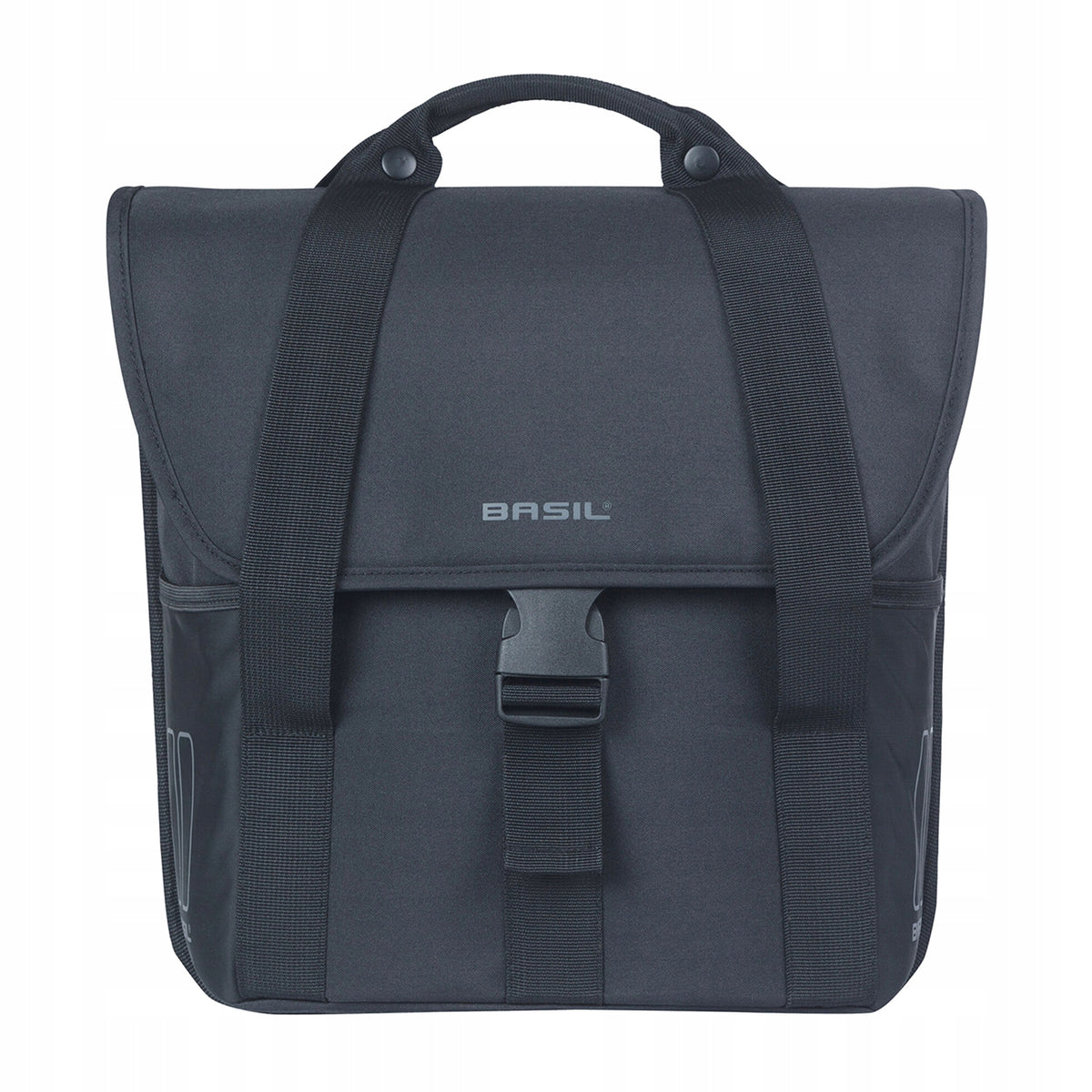 Bicycle pouch Basil Go Single Bag 16 l solid black 16 l