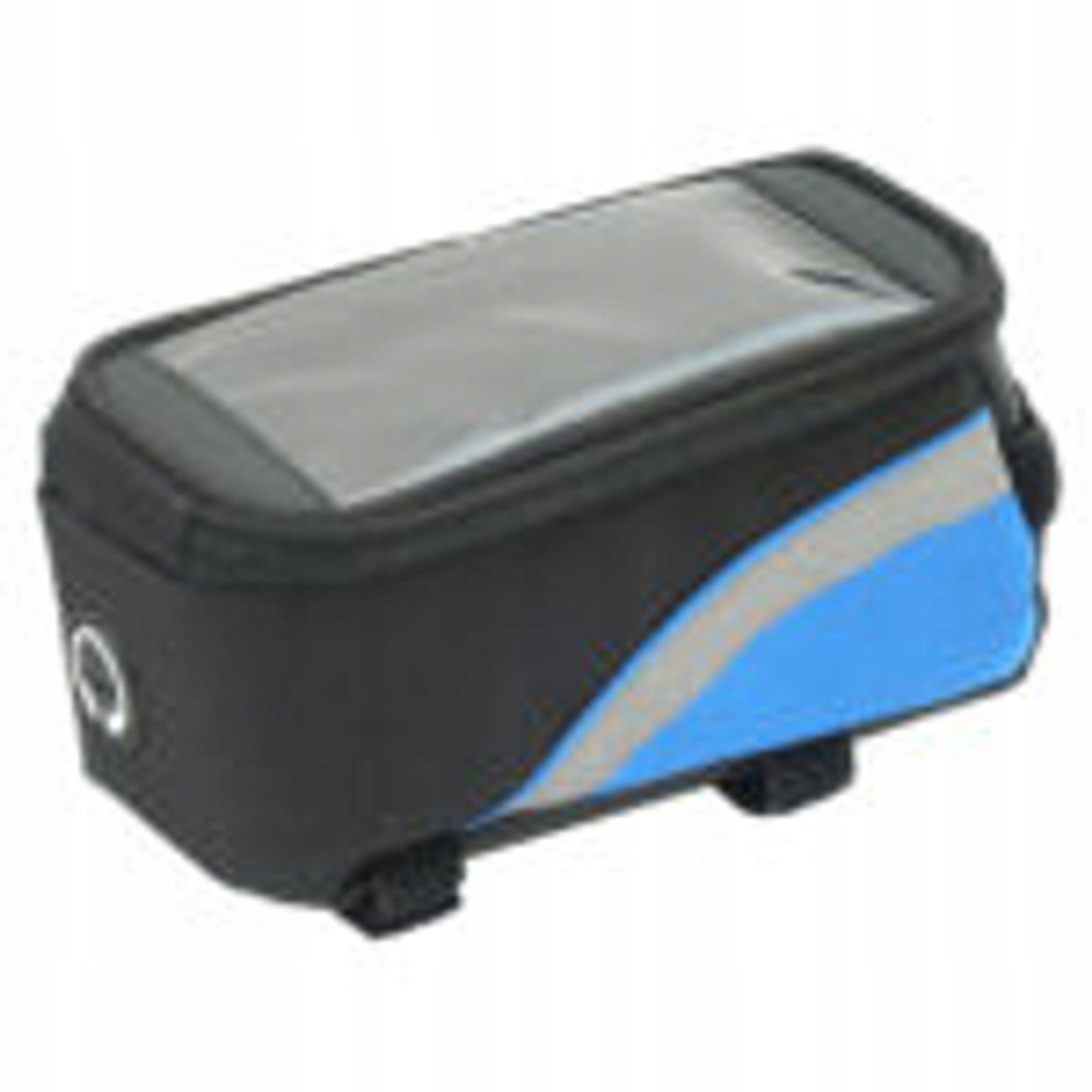 Bicycle pouch for frame, smartphone case blue-black CARCOMMERCE