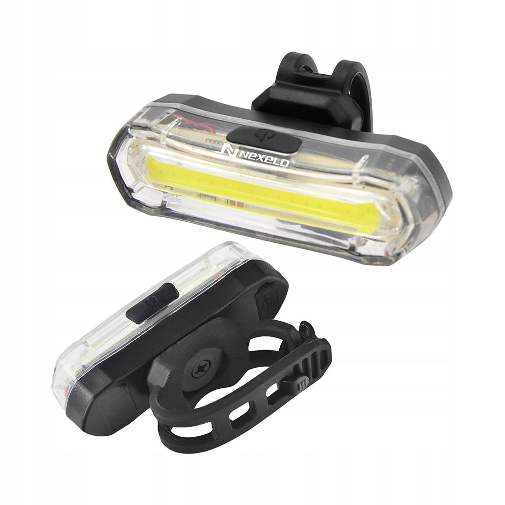 Bike light front lamp front for bike rechargeable LED MICRO USB