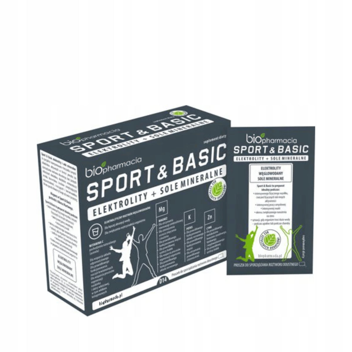 BioFarmacja Bio Electrolytes Sport Basic Hydration Magnesium Potassium 14 sash