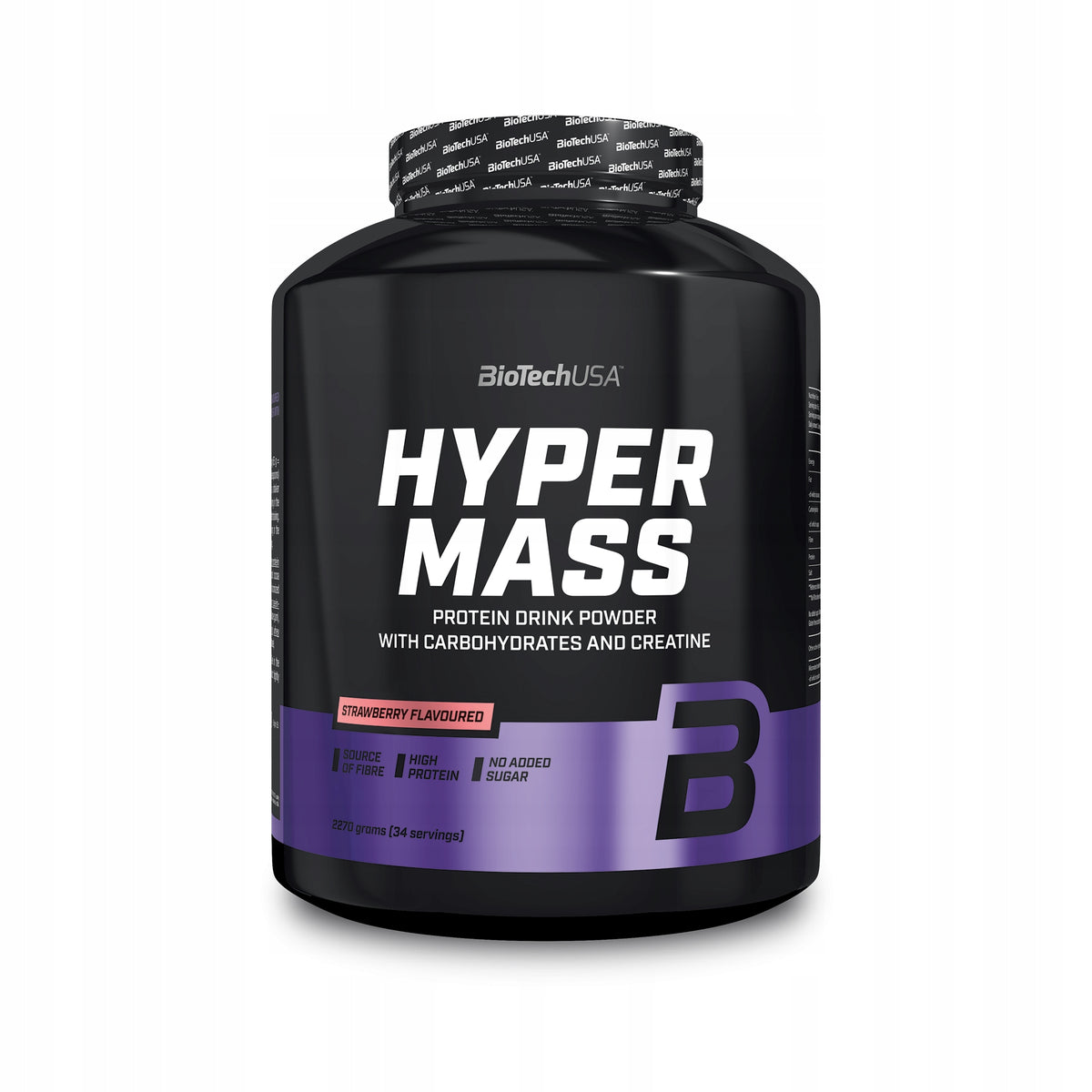 BioTech Hyper Mass 2270g Strawberry Mass Gainer Protein Muscle Conditioner Strength