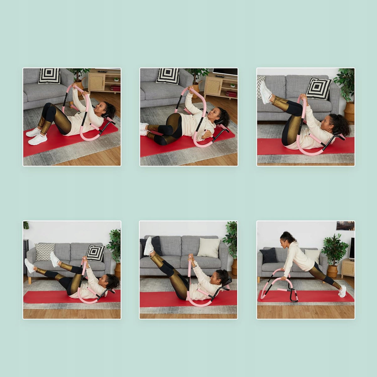 Birch Trainer Rocker Cradle 68,5x69x65 cm 100 kg Stable Steel Frame Packaging status original