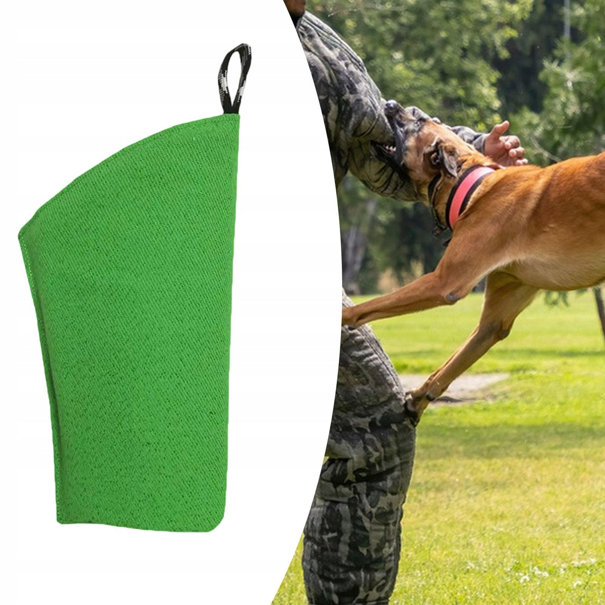 Bite Sleeve Protection Dog Training Arm Sleeves Interactive Biting green
