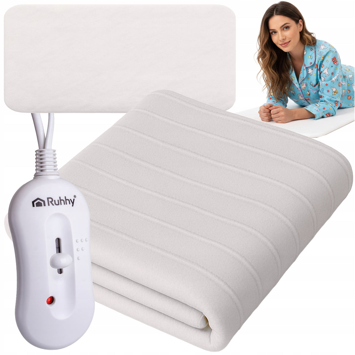 Blanket Electric Heating Mat Soft 190x80 Heating 3 Modes