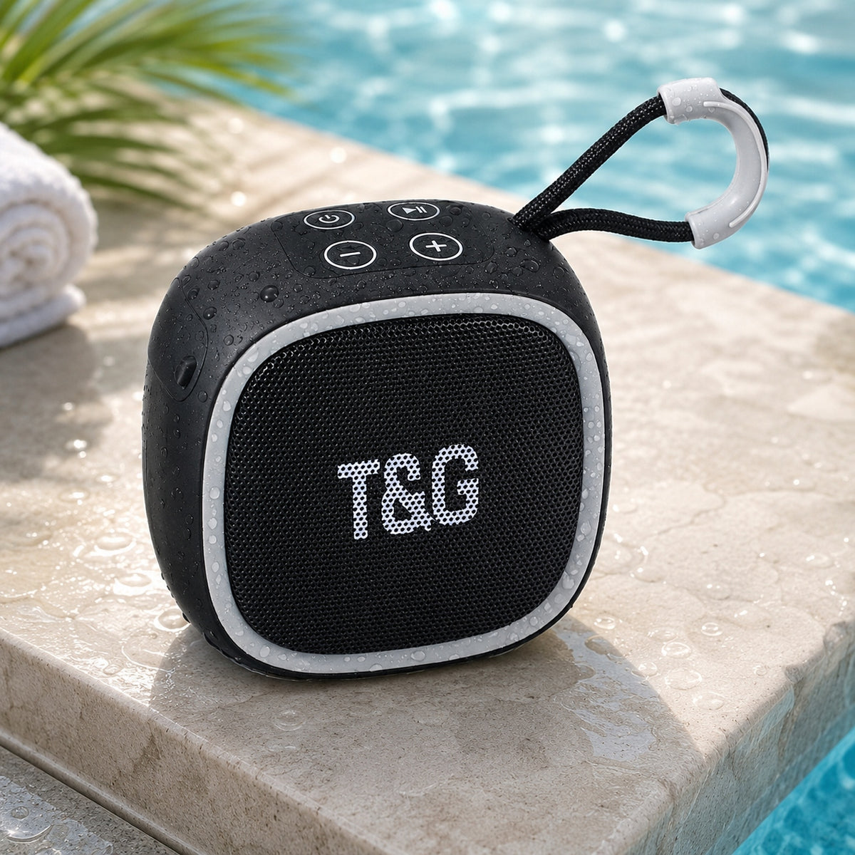 Bluetooth 5.3 Portable Speaker + USB TF FM TWS Audio Stereo 5W TG659 Packaging status original