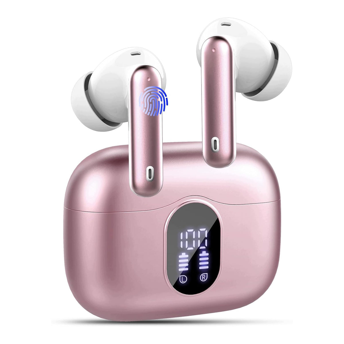 Bluetooth Wireless In-Ear Headphones With Microphone Noise Reduction 40H
