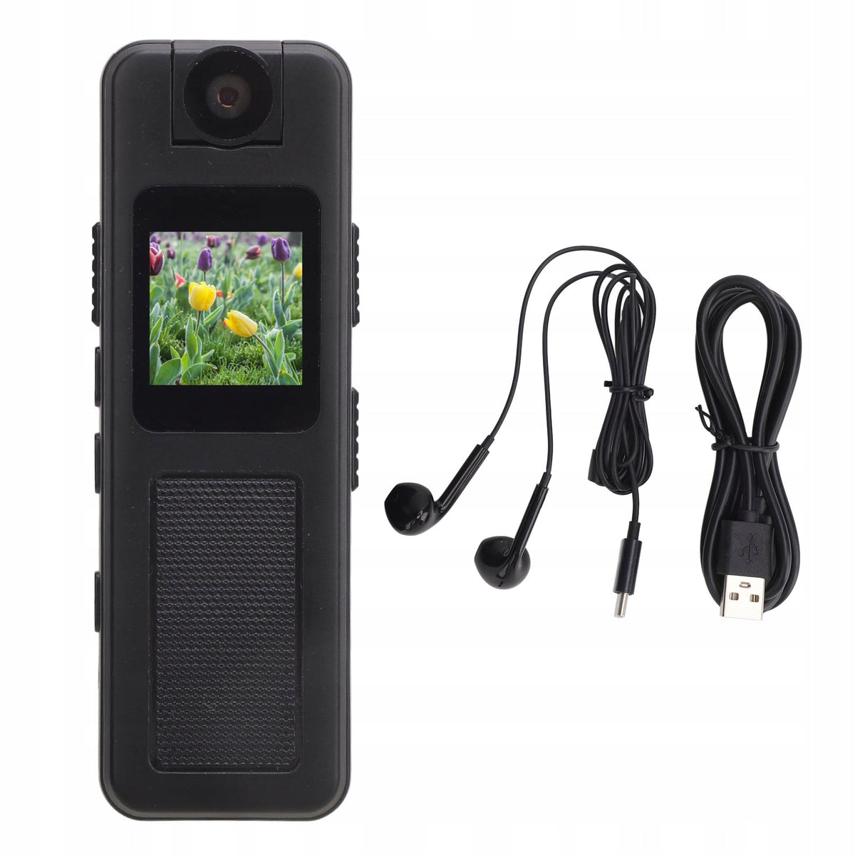 Body Mounted 1080P Camera Handy Portable 180 Degree R0 Camera