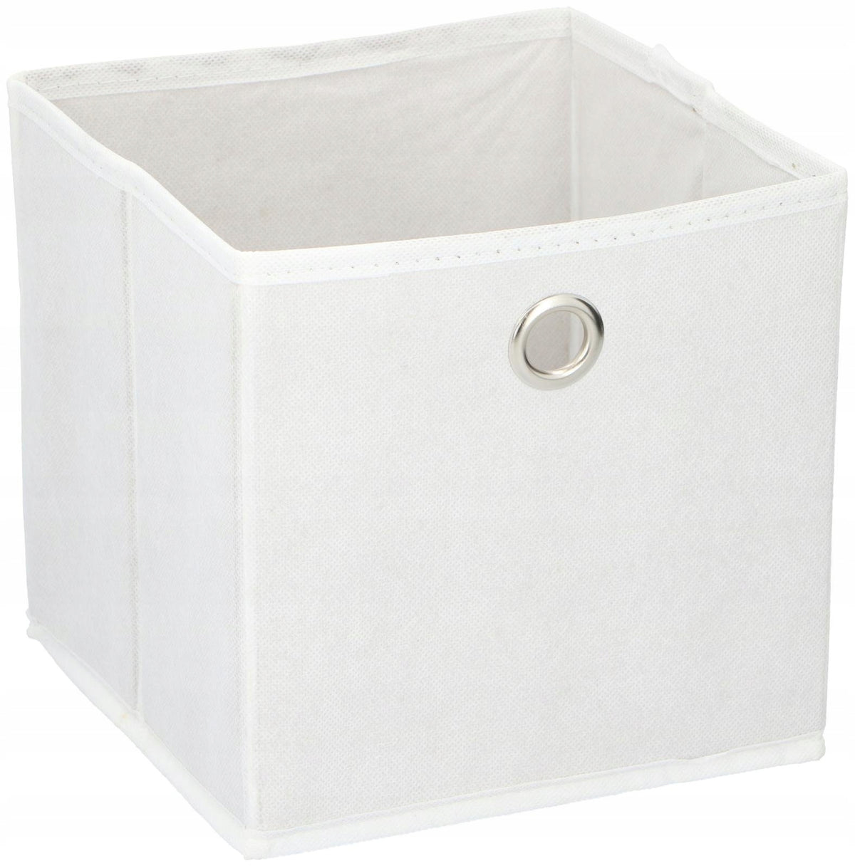 Box storage box folding ALPINA white 20x20 cm
