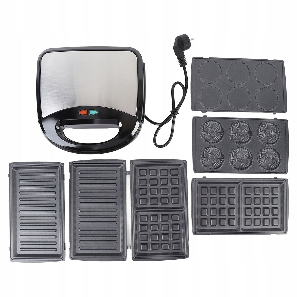 Breakfast Producer Press Nonstick Fast Heating 4 in 1 KU