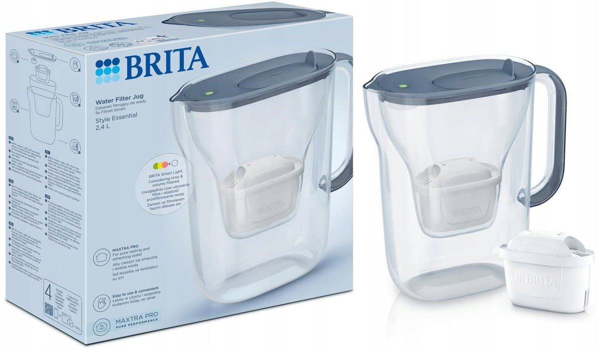 Brita Style Essential Graphite + Maxtra Pro Pure Performance