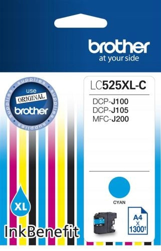 Brother LC525XLC Cyan 1300 p.