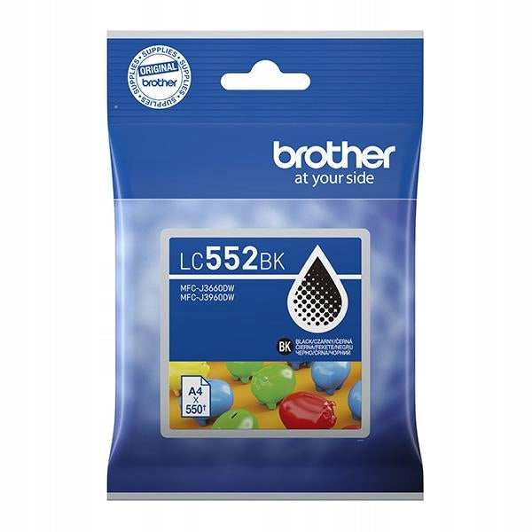 Brother original ink/ink LC552BK, black, 550s