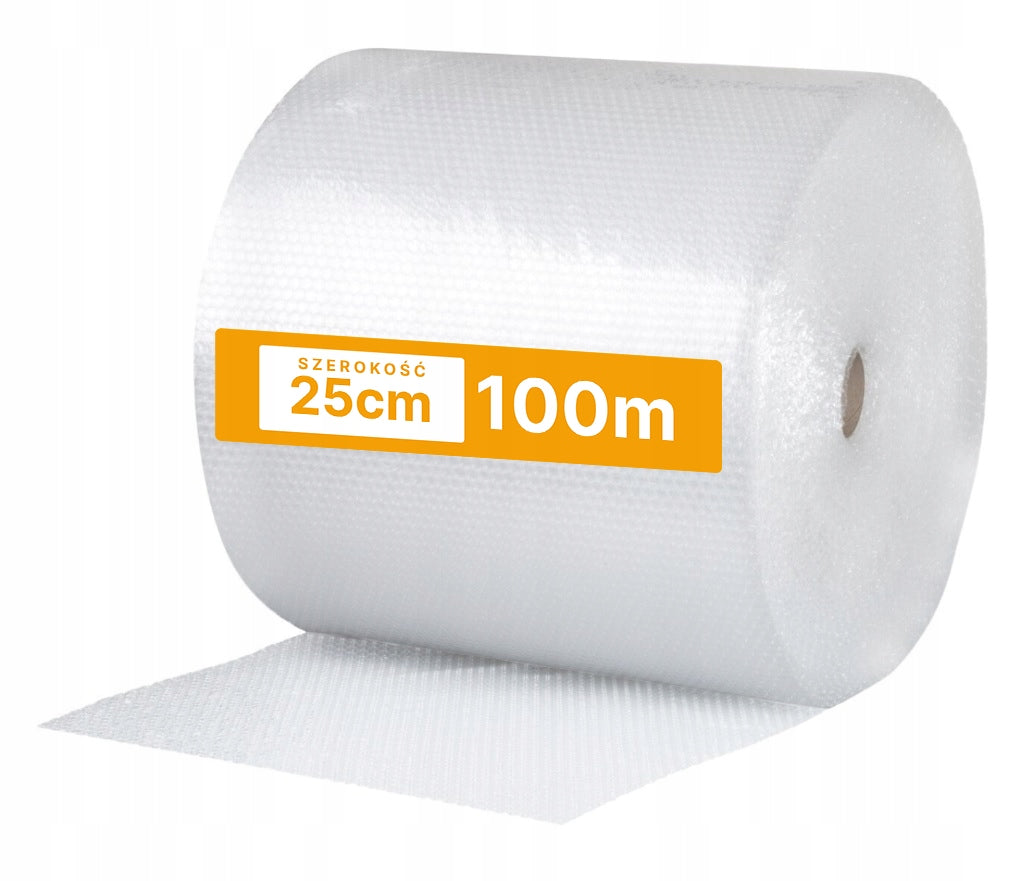 Bubble Film 25cm / 100m Protective Bubble Strong For Moving