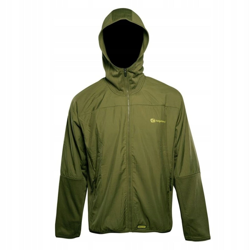 Bunda RidgeMonkey APEarel Dropback Lightweight Zip Jacket Green - XL