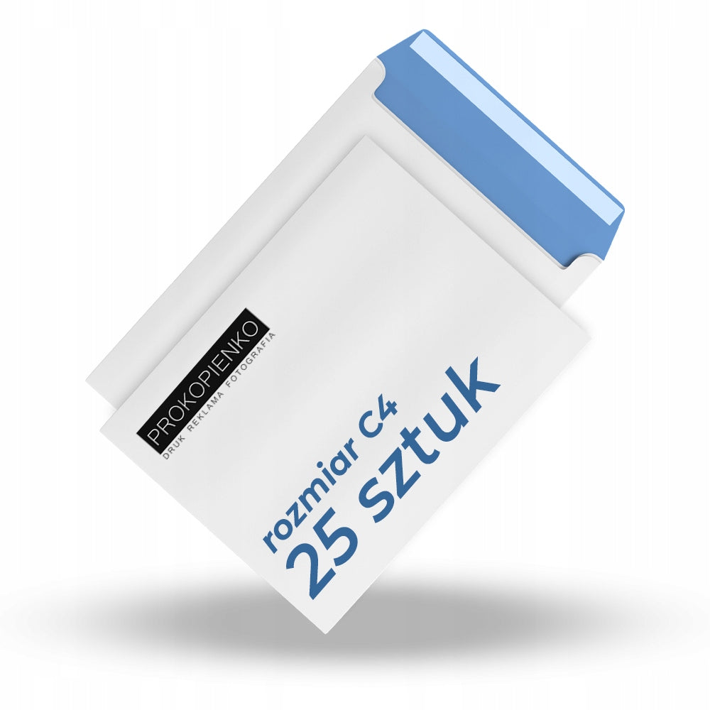 C4 ENVELOPES WITH LOGO PRINT | 25 PCS.