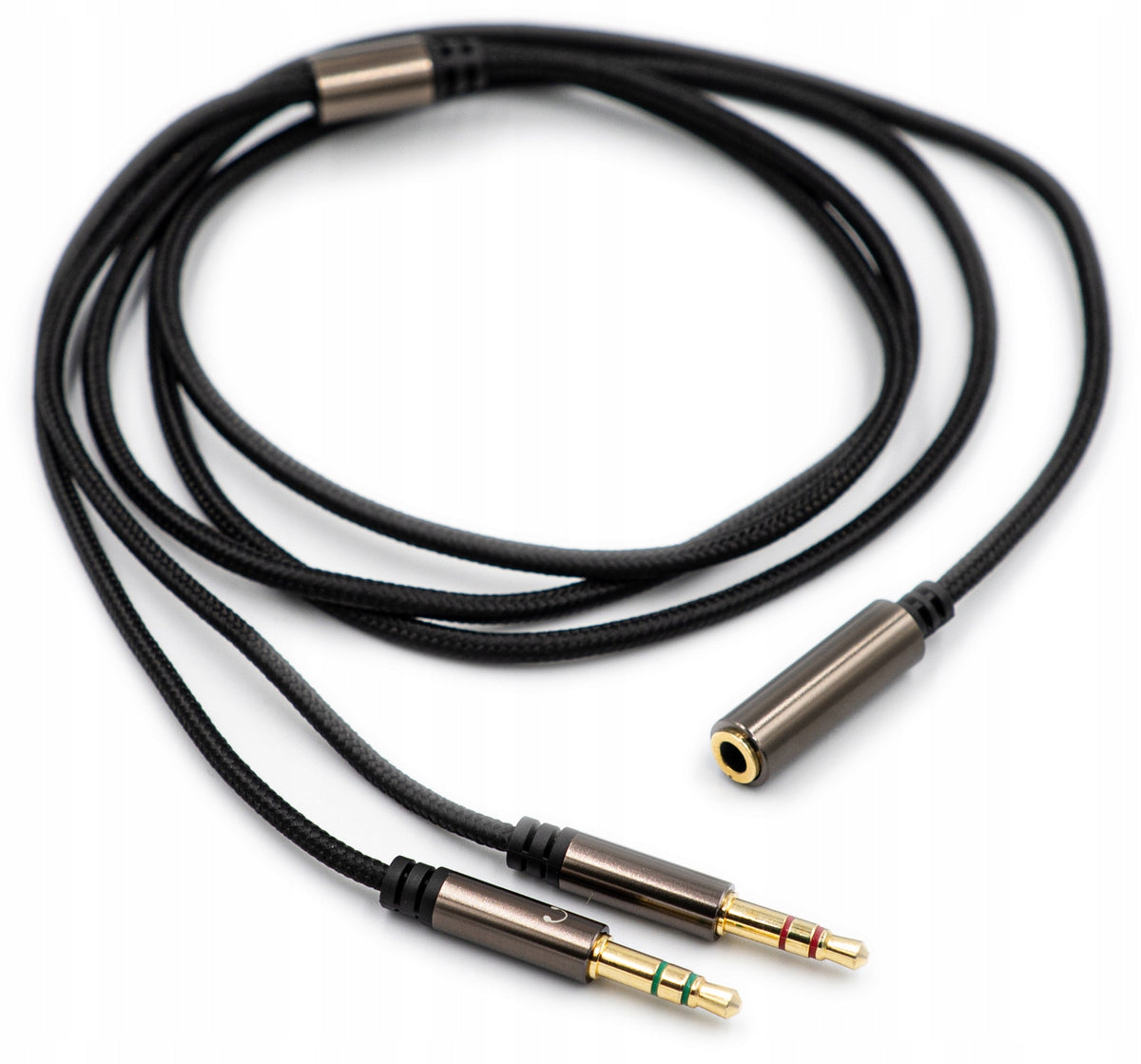 CABLE DUAL 120CM 1.2M TO STEELSERIES ARCTIS 1 3 5 7 9 PRO WIRELESS