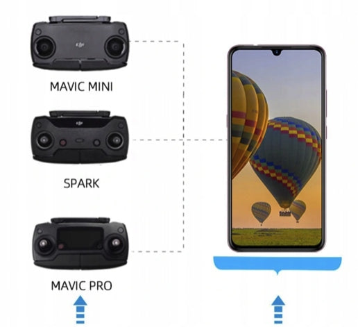 CABLE OTG DJI MAVIC MINI AIR PRO SPARK - MICRO USB Packaging status original