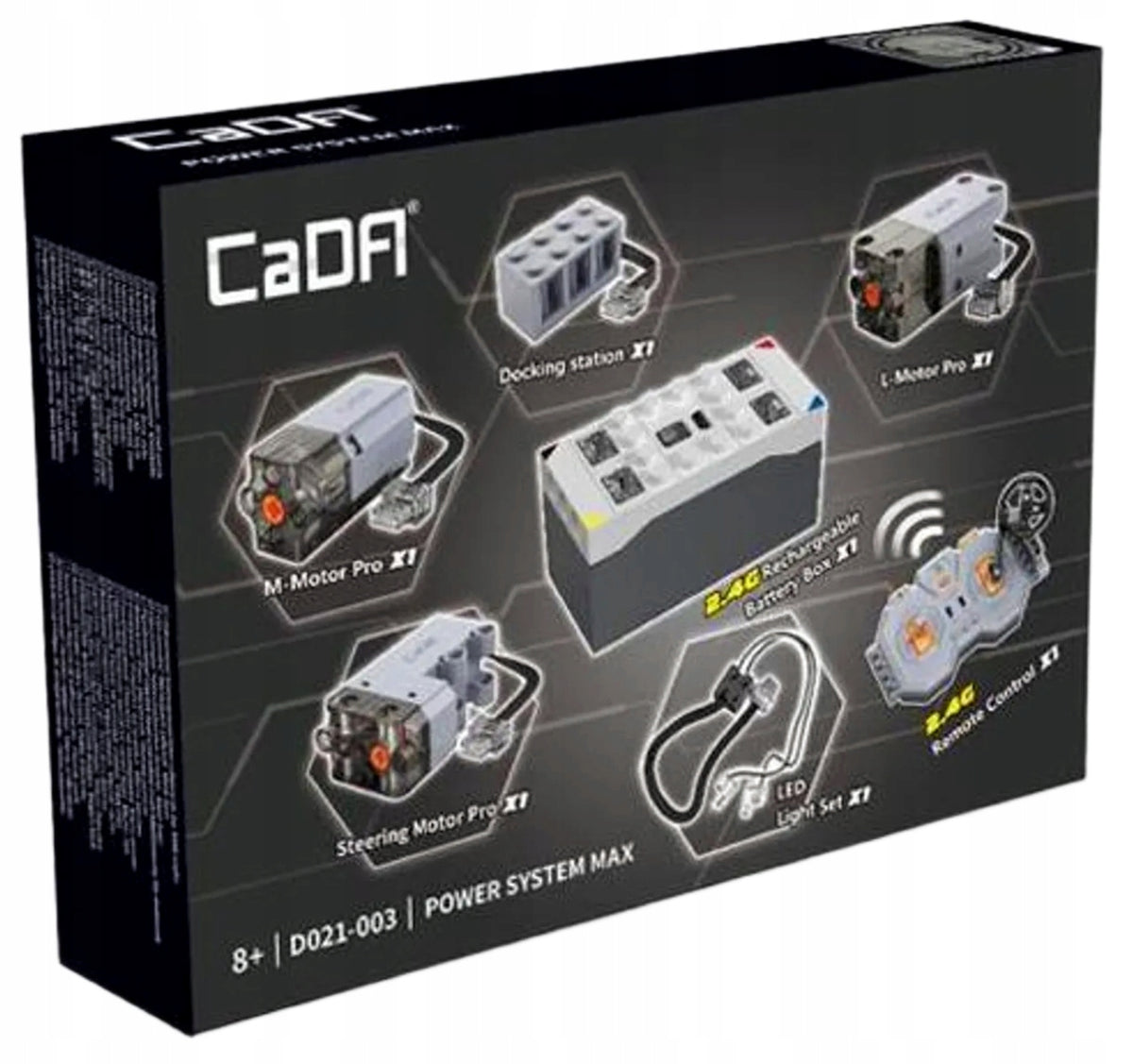 CADA PRO POWER SYSTEM DRIVE RC TO MATRIZE BRICK SETS