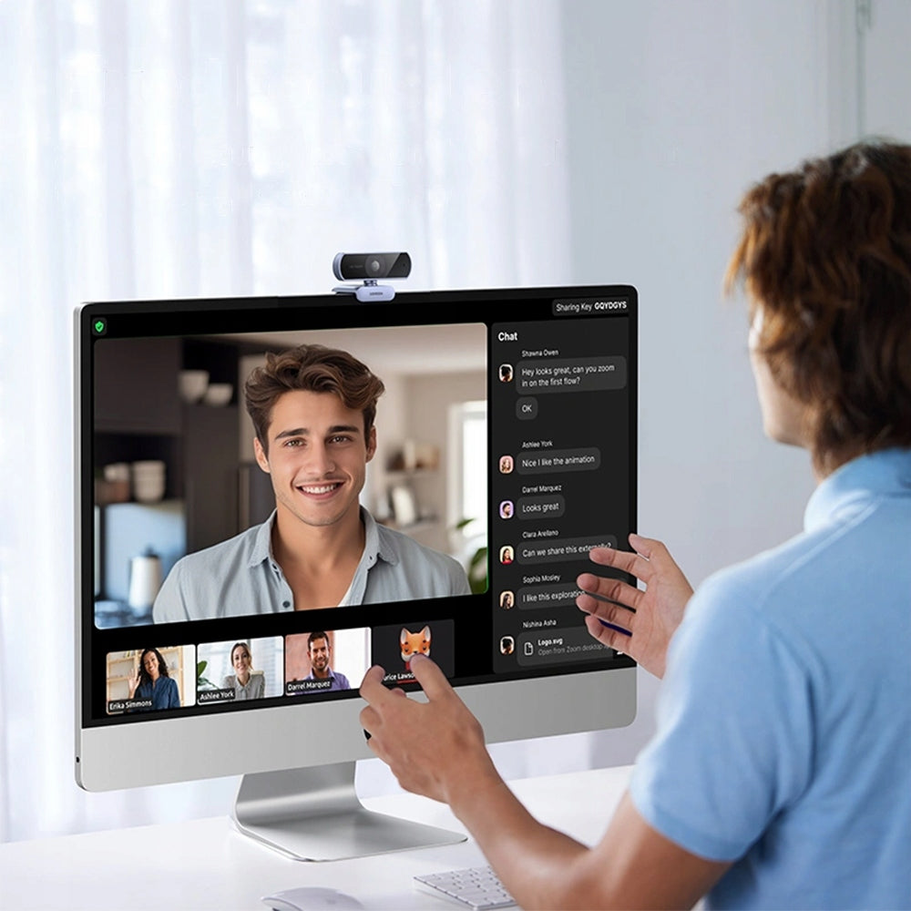 CAMERA FOR LIVE STREAMING 4K AUTOFOCUS PDAF+CDAF 2 MICROPHONES 180CM CABLE Manufacturer code E3402 4K DUAL SMART CAM