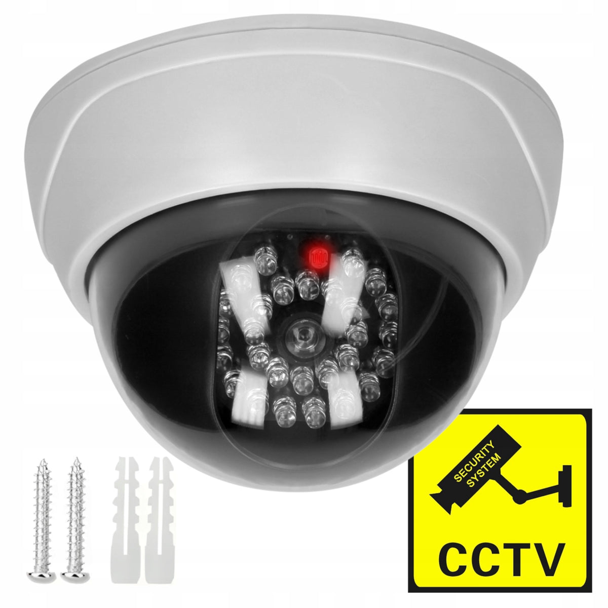 CAMERA MOCK CAMERA Security Camera with INFRARED Battery Operated LEDs