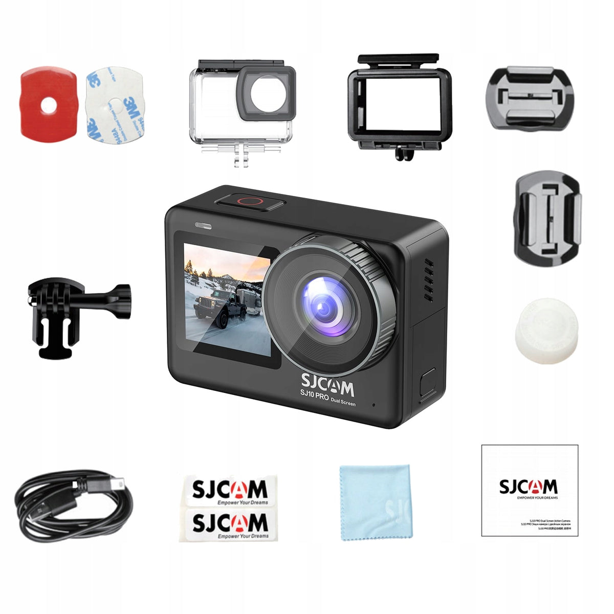 CAMERA SPORT SJCAM SJ10 PRO DUAL SCREEN 4K 60 FPS