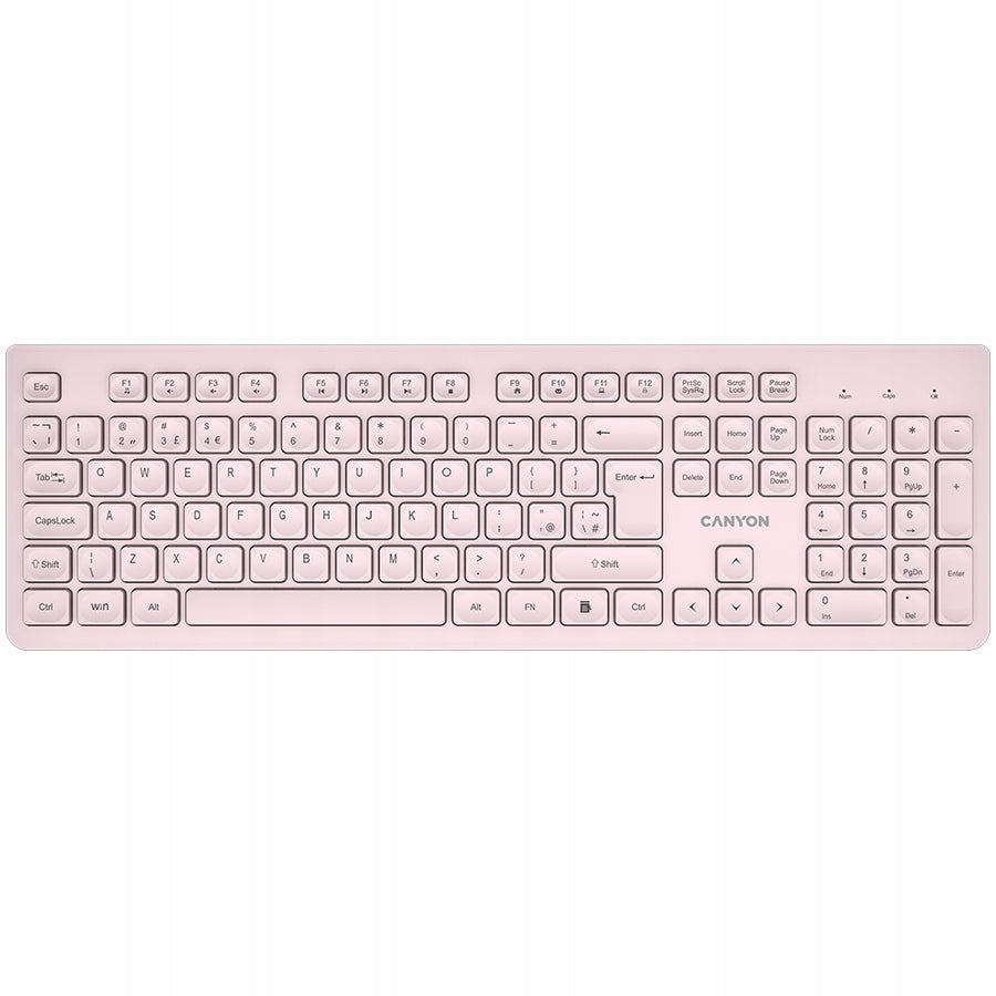 CANYON Keyboard HKB-W01 UK/US AAA Wireless Beige