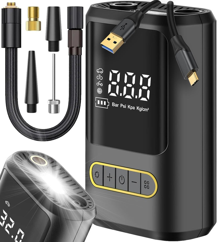 CAR COMPRESSOR PORTABLE MINI ELECTRIC PUMP FOR BICYCLE CAR