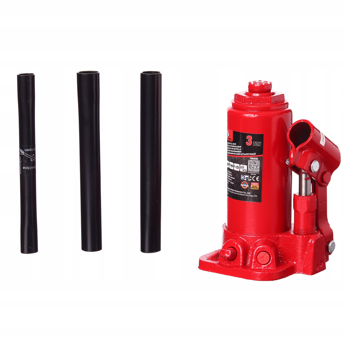 CAR HYDRAULIC BOLLARD LIFT 3T LOW PROFILE JACK 3 T