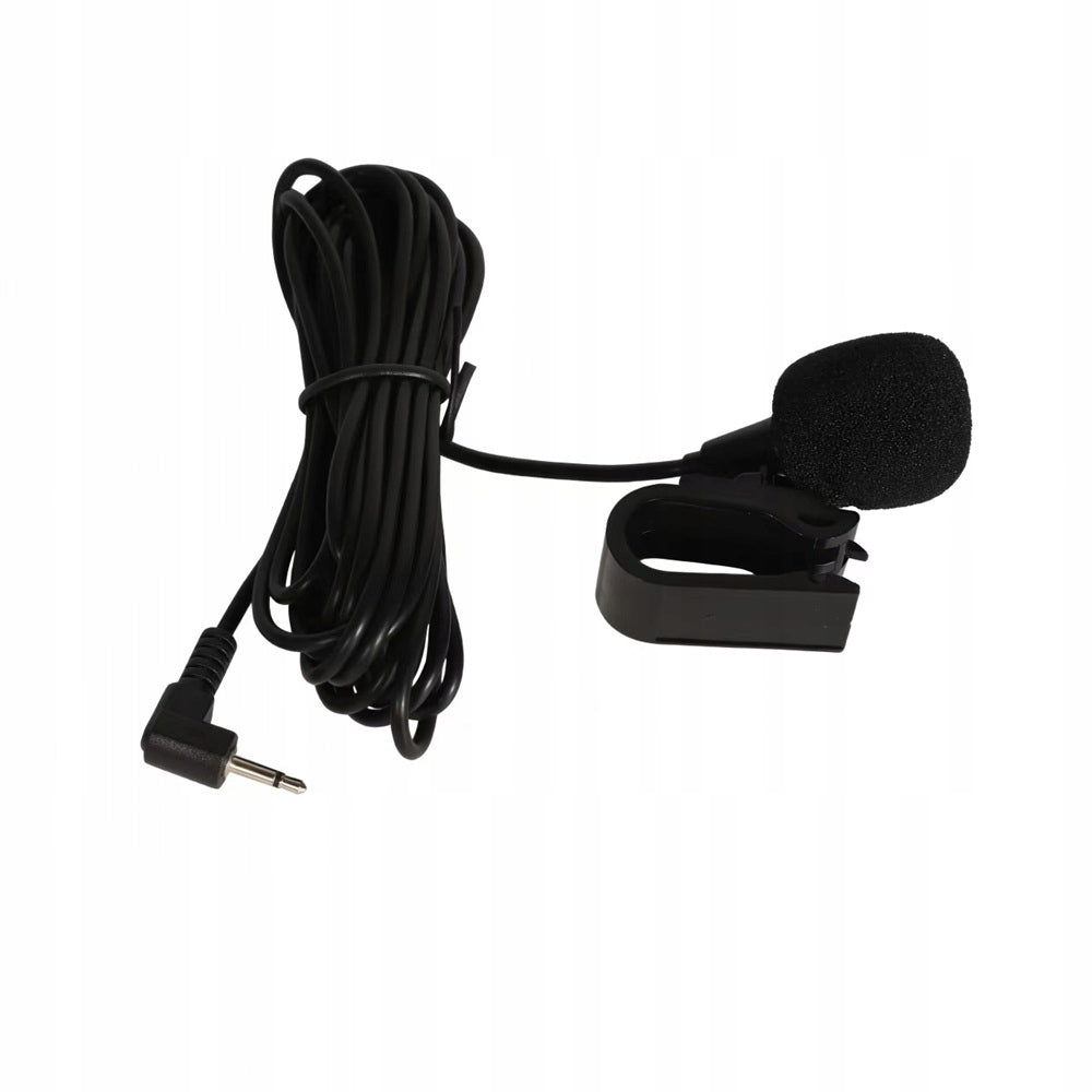 CAR MICROPHONE FOR RADIO/GPS/DVD WITH CLIP+TAPE CABLE 3 m JACK 3,5 mm
