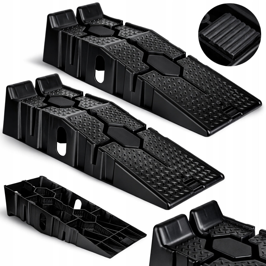 CAR RAIDS DRIVEWAYS Car Ramp Workshop Wide 2PCS 3T Manufacturer code NAJAZDY SAMOCHODOWE PODJAZDY Rampa 2SZT 3T