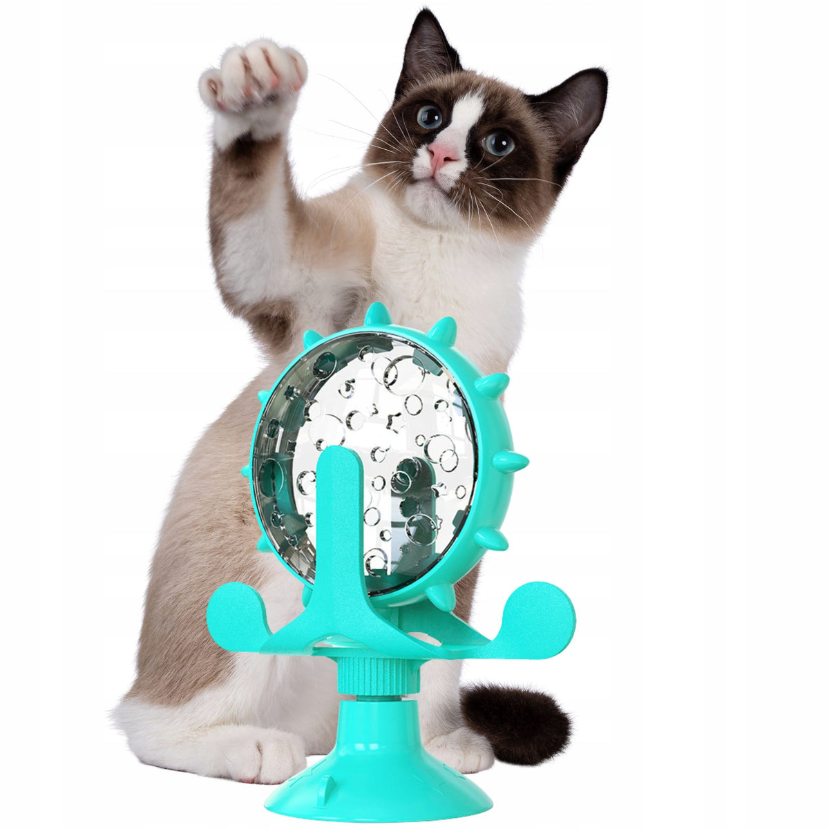 CAROUSEL FOR FLAVORS Interactive Cat Toy with Food Dispenser