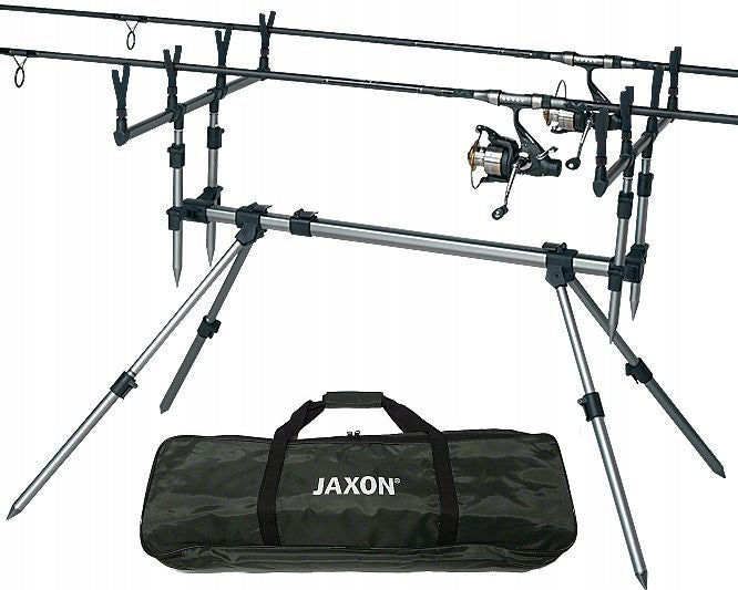 CARP STAND Jaxon STAND ROD POD x 4 RODS
