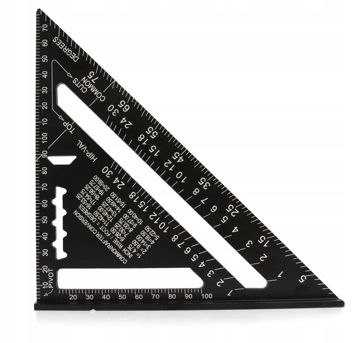 CARPENTRY ANGLE UNIVERSAL MEASUREMENT 7" 180mm ALUMINUM