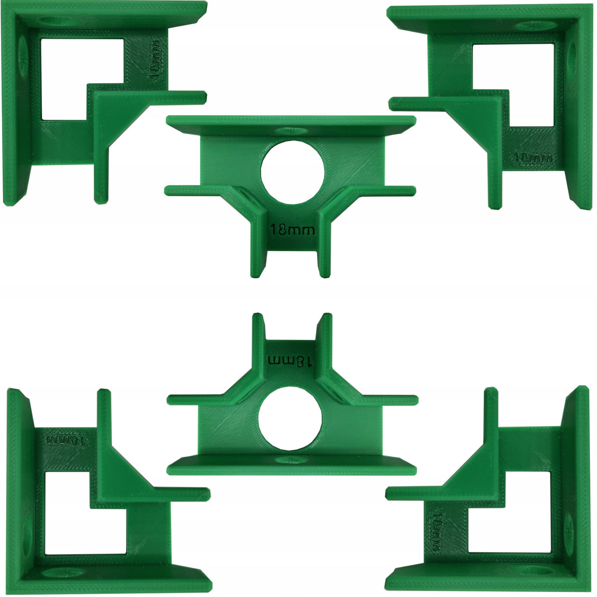 CARPENTRY HANDLE SET Third Hand 18mm TEMPLATE FOR BLUM BODIES