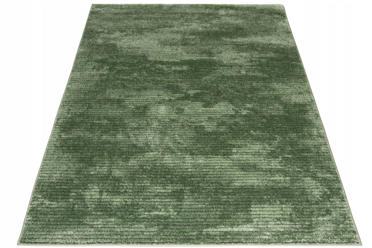 CARPET EFORIA 160x220 GREEN MODERN THICK STRONG CUDDLY SOFT FASHIONABLE