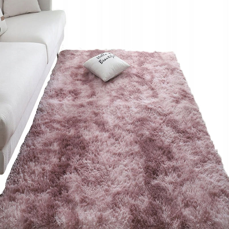 CARPET PINK PLUSH SOFT SHAGGY RABBIT ITALIAN 120x170 CM THICK XL
