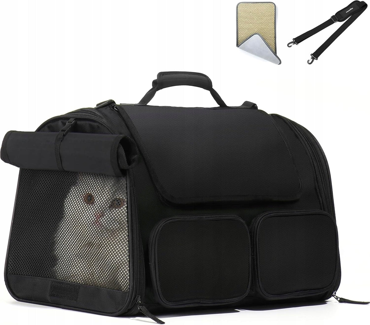 CARRYING BAG FOR DOG AND CAT AVIATION 44x30x29 CM FOLDING