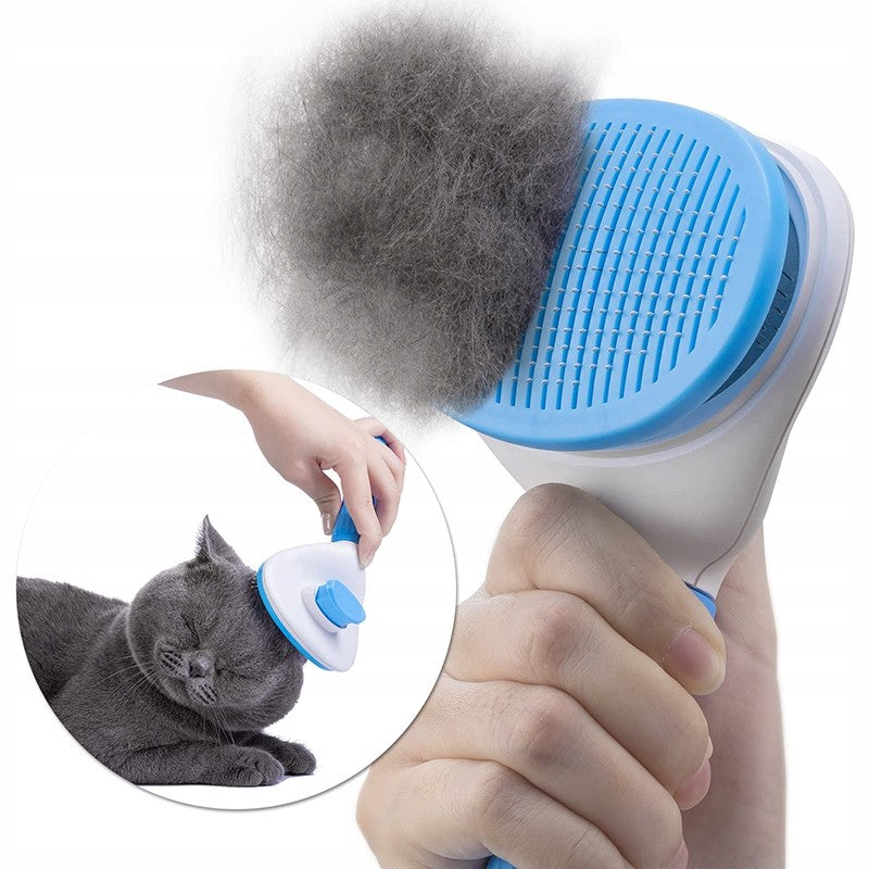 CAT DOG BRUSH SELF-CLEANING COMB FOR COMBING HAIR V4 Manufacturer code M231029023